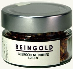 Chilies aus Sizilien, gebrochen, 50g