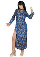 Chinese girl costume blue M