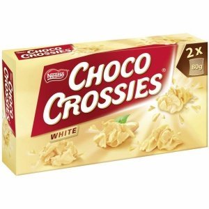 Choco Crossies White 160g