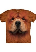 Chow Chow Dog Face The Mountain T-Shirt