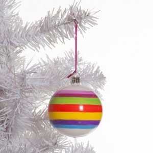 Christbaumkugel Boras Stripes 6cm