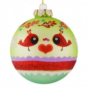 Christbaumkugel Decal Vögel