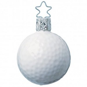 Christbaumkugel Golfball