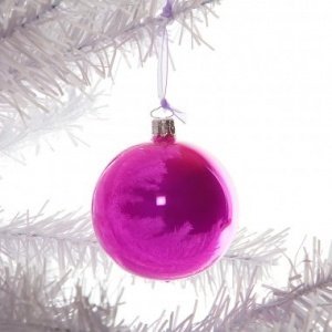 Christbaumkugel Opal pink