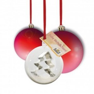 Christbaumkugel mit Ausstechform