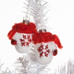 Christbaumschmuck Handschuhpaar