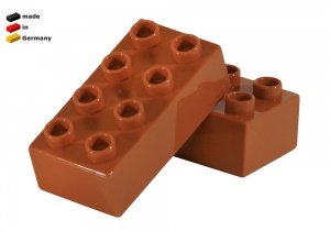 Ciddi Toys Bausteine braun (duplo-kompat