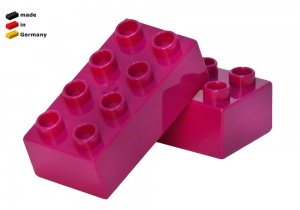 Ciddi Toys Bausteine purpur (duplo-kompa