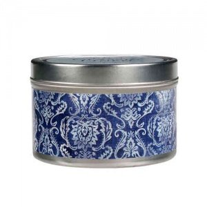 -Classic Linen- Candle Tin, Greenleaf