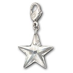 Clear Crystal Star Charm