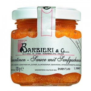 Clementinensenfsauce Salsa di Clementine