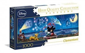 Mickey und Minnie Puzzle Panorama