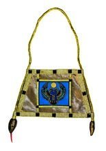 Cleopatra Handtasche Antike gold-blau