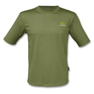 Climate X160 Unterhemd kurzarm oliv