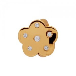 Clip Charm Silber vergoldet