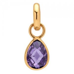 Clip Charm Silber vergoldet