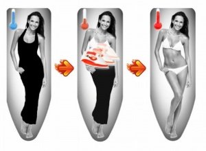 Bügelbrett-Bezug »Magique«, Dekor Frau