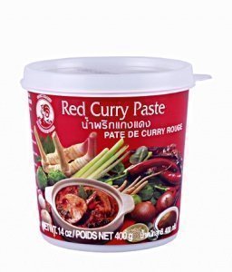 Cock Brand Currypaste rot (400g Dose)