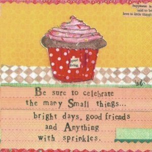 Cocktail-Servietten "Celebrate Small Thi