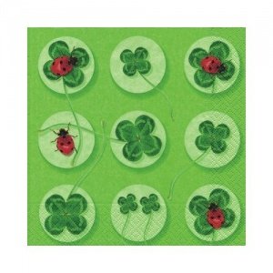 Cocktailservietten Nine times lucky