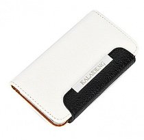 Coconut Galaxy S3 Lederetui - Weiss