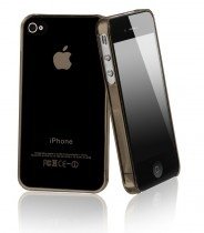 Coconut Shell iPhone 4S Cover - Schwarz 