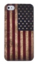 Coconut Vintage iPhone 5 Case USA Stars and Stripes Flagge