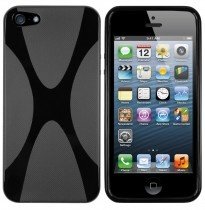 Coconut iPhone 5 X-Cross TPU Case - Schw
