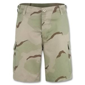 Combat Cargo Shorts desert 3-color
