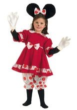Comic Mouse Children Costume red-white