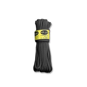 Commando Seil 15 Meter schwarz 5mm