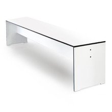 Conmoto - Riva Bank, weiß (176 cm breit)