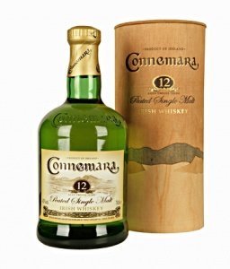 Connemara Peated Single Malt Irish Whiskey, in Holzkiste, 12 Jahre (12YO) (700ml)