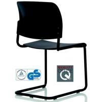 Consito Freischwinger mit Kunststoff-Rüc