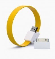Coole Flachband USB-Dock Kabel - Gelb
