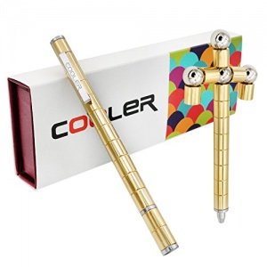 Cooler Neuartige wunderbare magische Polarität-Magnetstift Gold-Magnet Stift kreative Geschenkfeder