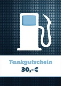 Cooler Tankgutschein