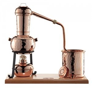 CopperGarden® Destille Arabia 0,5 Liter mit Zubehör - legal Schnapsbrennen und ätherische Öle he