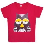 Coq en Pâte - T-Shirt Eule doppelseitige