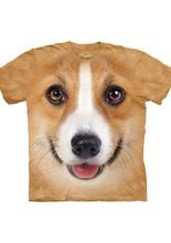 Corgi Dog Face The Mountain Kinder-T-Shi