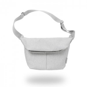 Cote et Ciel Spree Messenger Bag Silver 