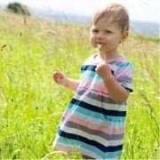 Cotton People Organic -  Kleid bunte Str