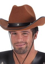 Cowboy Hut braun