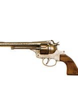 Cowboy Pistole 25cm silber