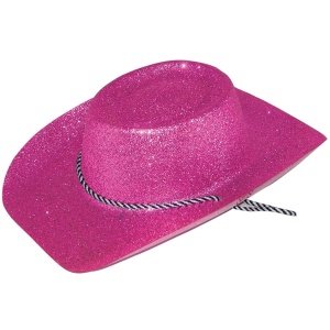 Cowboyhut Glitter, pink