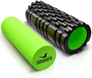 COVACURE Faszienrolle Set - 2 in 1 Massa