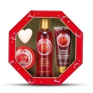 CRANBERRY JOY SHOWER, SCRUB & MOISTURE C