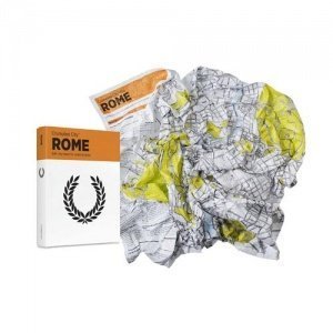 CRUMPLED CITY knautsch Stadtplan - ROM