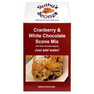 Cranberry & White Chocolate Scones Backm