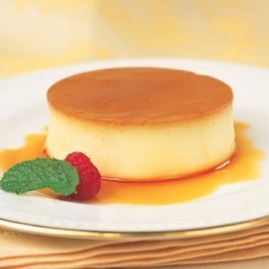 Creme Caramel Karamell Creme Dessert aus